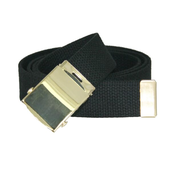 6280 - 1.25" Cotton Web Belt with Buckle