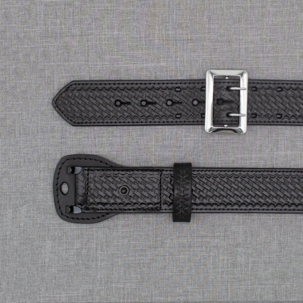 6601 - 2.25" American Value Line Fully Lined Sam Browne Duty Belt - Image 6